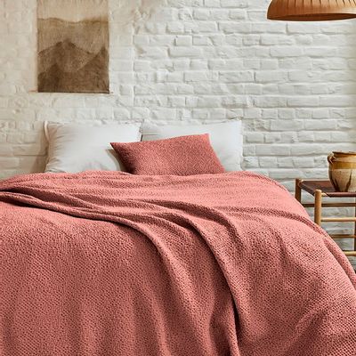 Bed linens - Songe Fard - Bedspread and Cushion Cover - ESSIX