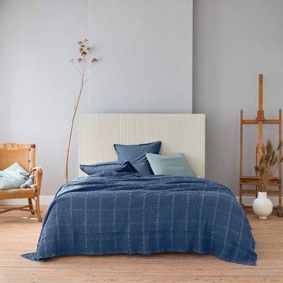 Bed linens - Yogi Night - Plaid and bedspread - ESSIX