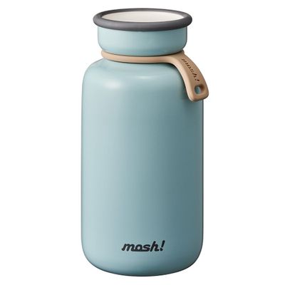 Travel accessories - Gourde isotherme inox 450 ml - collection Bottle Latte / Mosh ! - ABINGPLUS