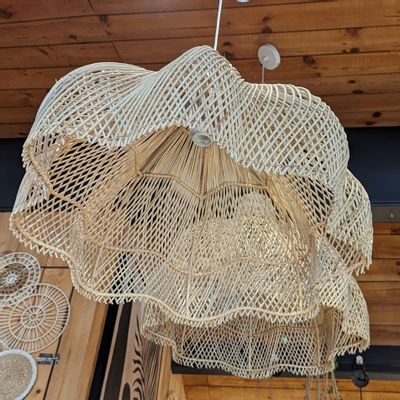 Hanging lights - SP2S Rattan Suspension - D: 60 cm H: 45cm - BALINAISA