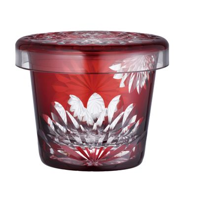 Accessoires thé et café - Futachoko Edo Kiriko Verre taillé Yaegiku, Ichimatsu, Yarai - HIROTA GLASS MFG. CO., LTD.