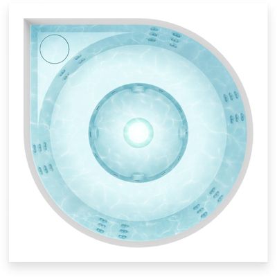 Hot tubs - Drop X Outdoor Spa. - DROP