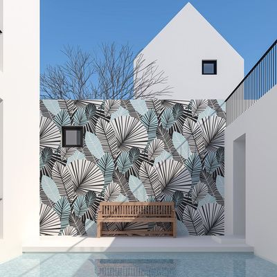 Outdoor space equipments - Tropical Outdoor Wallpaper - ACTE-DECO