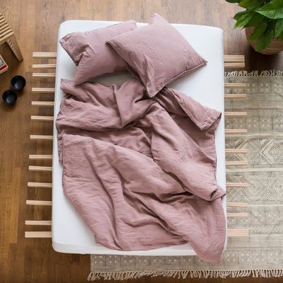 Linge de lit - LINUS — duvet cover & pillowcase — ash rose - LAVIE HOME