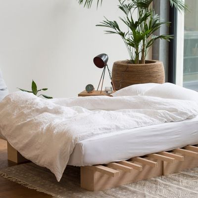Linge de lit - LINUS — housse de couette & taie d'oreiller — blanc - LAVIE HOME