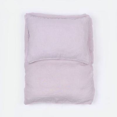 Linge de lit - LINUS — housse de couette & taie d'oreiller — lavende - LAVIE HOME