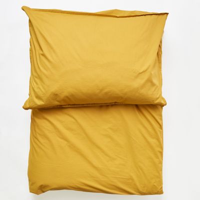 Linge de lit - LOUISE — housse de couette & taie d'oreiller — miel - LAVIE HOME