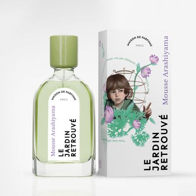Fragrance for women & men - Mousse Arashiyama Eau de Parfum 50ml - LE JARDIN RETROUVÉ