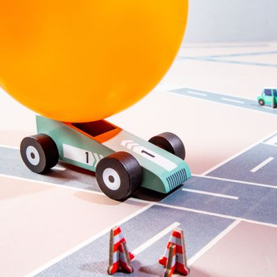 Toys - Balloon Racer / Silverstar, Orangestar, Mintstar & Blackstar - DONKEY PRODUCTS