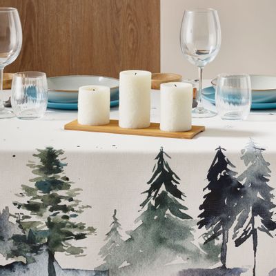 Other Christmas decorations - COATED COTTON TABLECLOTHS - ATENAS HOME TEXTILE