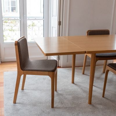 Dining Tables - CAST table 160cm x 100cm walnut - MOR DESIGN