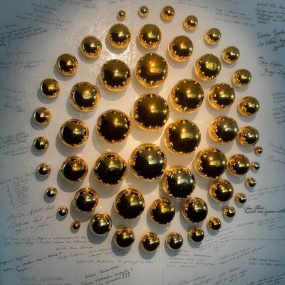 Art glass - "Glass Pano on the Wall" - GLASREMIS