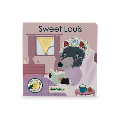 Jouets enfants - Sweet Louis livre tactile et sonore - LILLIPUTIENS