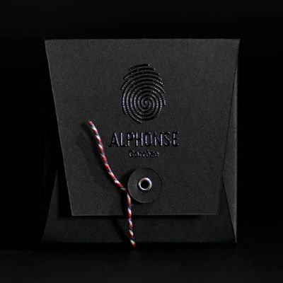 Jewelry - RON BLUE GREY QUADRILLE bracelet - ALPHONSE-CORREZE