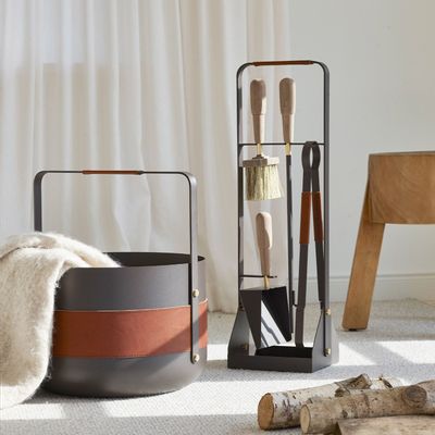 Objets de décoration - Emma Serviteur Accessoires de Cheminée - Havane - ELDVARM