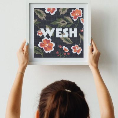 Cadeaux - Kit de Canevas complet WESH - DIY - FUKURI