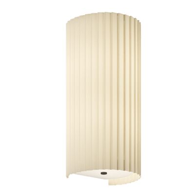 Appliques - E14 Pleated Wall Lamp Exclusive Handmade in Italy - LIGHTINUP