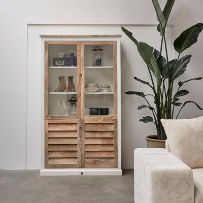 Design objects - Pacific glass cabinet. - RIVIÈRA MAISON