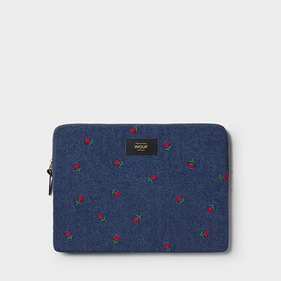 Housse Jeans Denim pour ordinateur portable (bleu)