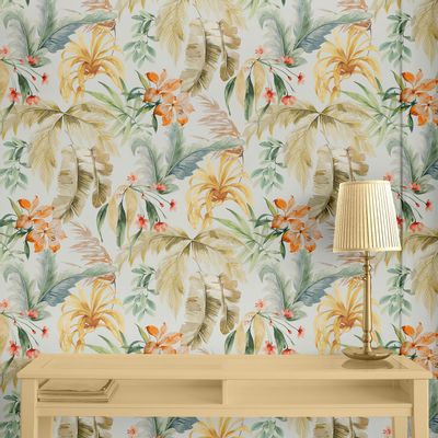 Linge de lit - Water Color Tropical Jungle - TANA BANA DESIGN SERVICES