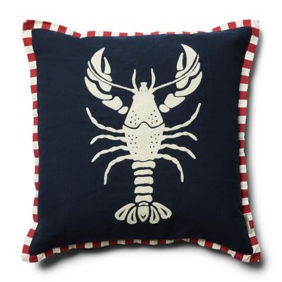Cushions - RM Happy Lobster Pillow Cover 50x50 - RIVIÈRA MAISON