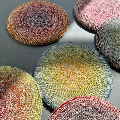 Fabric cushions - LAURE KASIERS - SOLSTICE LIMITED EDITION 2023 - SOLSTICE - CARPETS/CUSHIONS - BELGIUM IS DESIGN