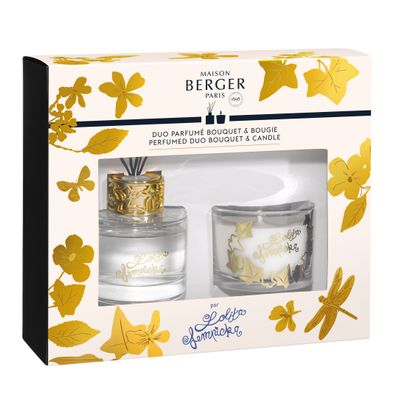 Candles - MINI DUO LL TRANSPARENT - MAISON BERGER PARIS