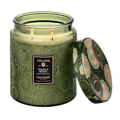 Candles - Temple Moss Luxe Jar - VOLUSPA