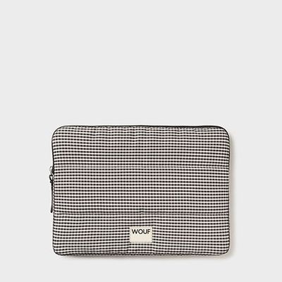 Travel accessories - Chloe Quilted laptop sleeve ♻️ - WOUF