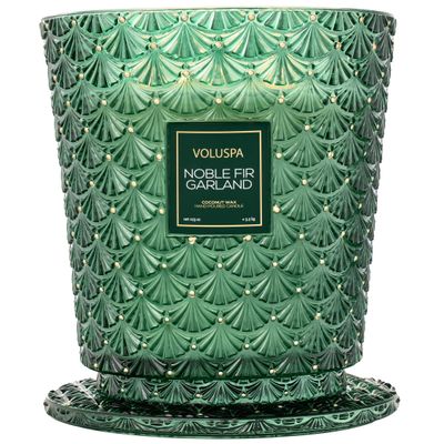 Bougies - Noble Fir Garland 5 Wick Hearth - VOLUSPA