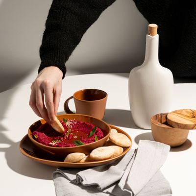 Assiettes au quotidien - Assiette à soupe en grès Gharyan| Dadasi 7.9 \" - GHARYAN STONEWARE & DECORATION