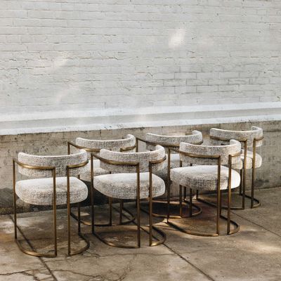 Chairs for hospitalities & contracts - Julius Small Chair in Light Bronze Structure - DUISTT