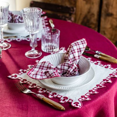 Table cloths - AMALFI LINEN TABLEMAT - BORGO DELLE TOVAGLIE
