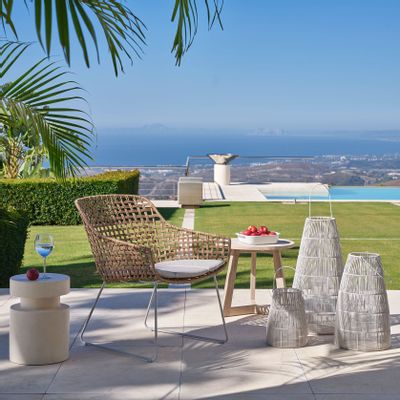 Lawn armchairs - ARMCHAIR LIA - CRISAL DECORACIÓN