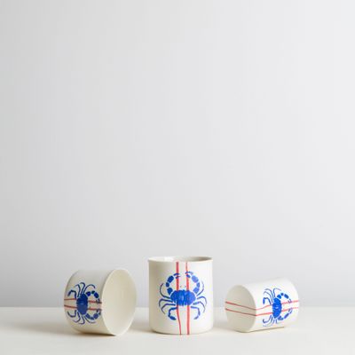 Mugs - Glass cup - crab series - MONOLOGUE