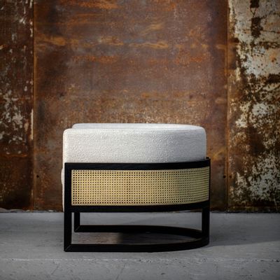 Fauteuils - Fauteuil Canné Julius en Bois Sikomoro Foncé - DUISTT