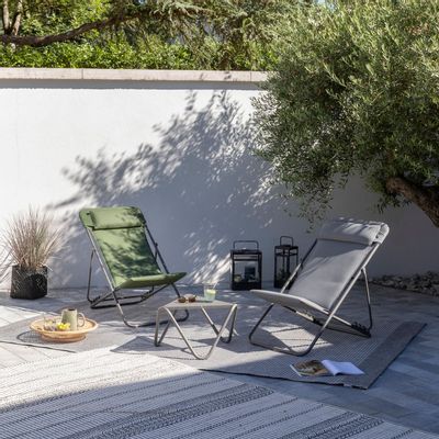 Deck chairs - MAXI DECKCHAIR PLUS - BeComfort® - LAFUMA MOBILIER