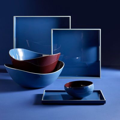 Trays - Signature 60 X 40 Lacquer Rectangular Tray - CFOC