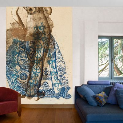 Tapestries - Wall Decor / Wallpaper " Lace" - CHARLOTTE MASSIP