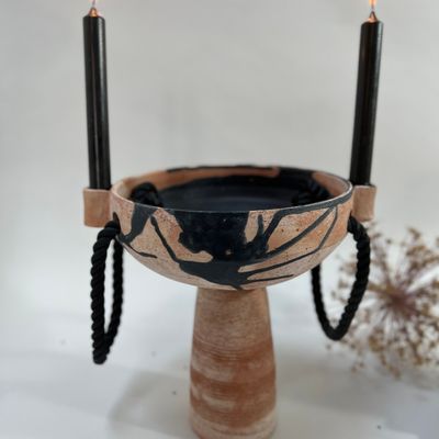 Céramique - Coupe chandelier - LISA MAÏOFISS