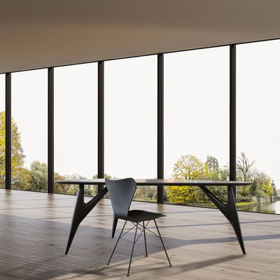 Dining Tables - TED ASH NERO - GREYGE