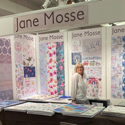 Fabrics - Textile Designs - JANE MOSSE DESIGNS