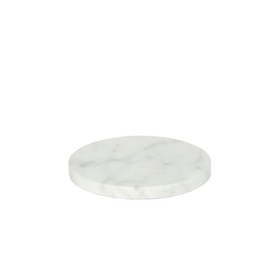 Tea and coffee accessories - Set of 4 marble coasters Ø10x1 cm MS23118 - ANDREA HOUSE