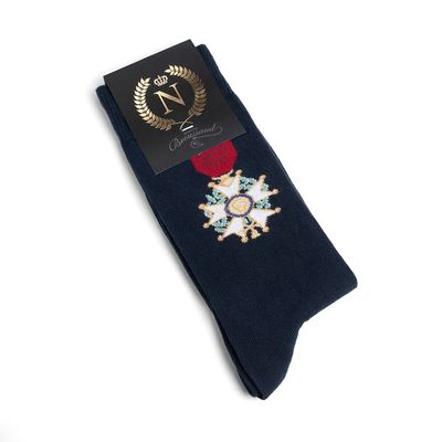 Socks - Napoleon socks - Medal of the Legion of Honor - MAISON BROUSSAUD