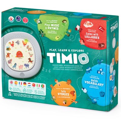 Jouets enfants - Timio: KIT de DÉMARRAGE Lecteur éducatif d'audio et de musique - UGEARS