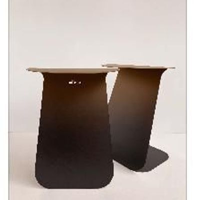 Office design and planning - Round symmetrical side table YOUMY - Gradient - MADEMOISELLE JO