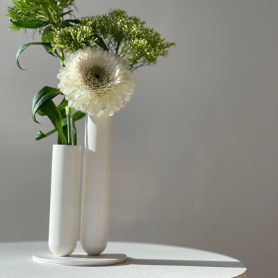 Flower pots - Stem vase SOLIFLORE - White - MADEMOISELLE JO