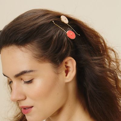Accessoires cheveux - SMALL ICONIC SIDE CLIP - ROSEMATIC