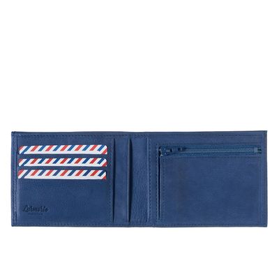 Leather goods - Arthur Nubuck - Italian nubuck leather wallet for men made in France - LARMORIE OFFICIEL