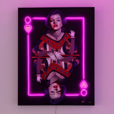 Paintings - Wall Painting (LED Neon) - Marilyn - LOCOMOCEAN